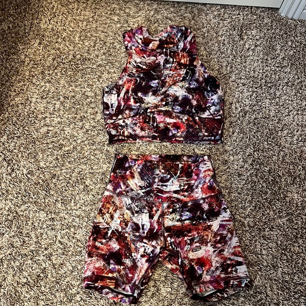 Used Lululemon Urbantricity/Ancient Copper set